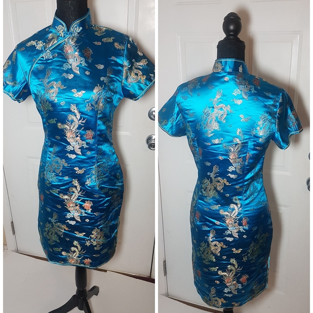 Asian Inspired Cocktail Dress